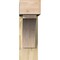 Ekena Millwork Thorton Block Rough Sawn Bracket w/ Offset Brace, Douglas Fir, 6"W x 18"D x 18"H BKT0604X18X18THR05RDF - alternate 2